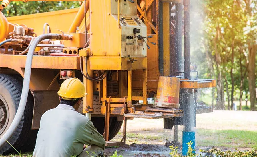installing a water well