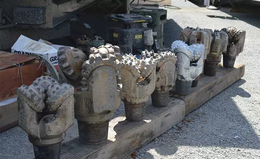 drilling bits used during FORGE project