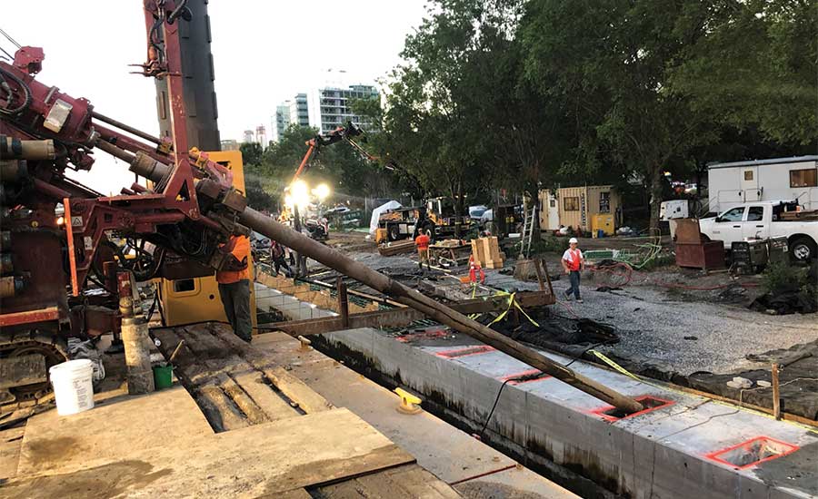sonic drilling rig