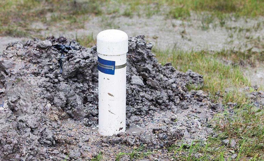geology of drilling site