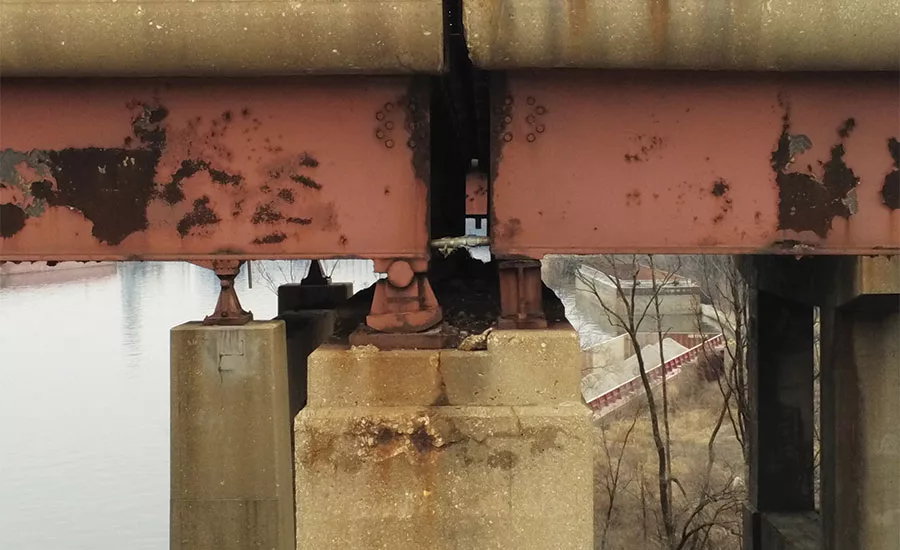 damaged infrastructure