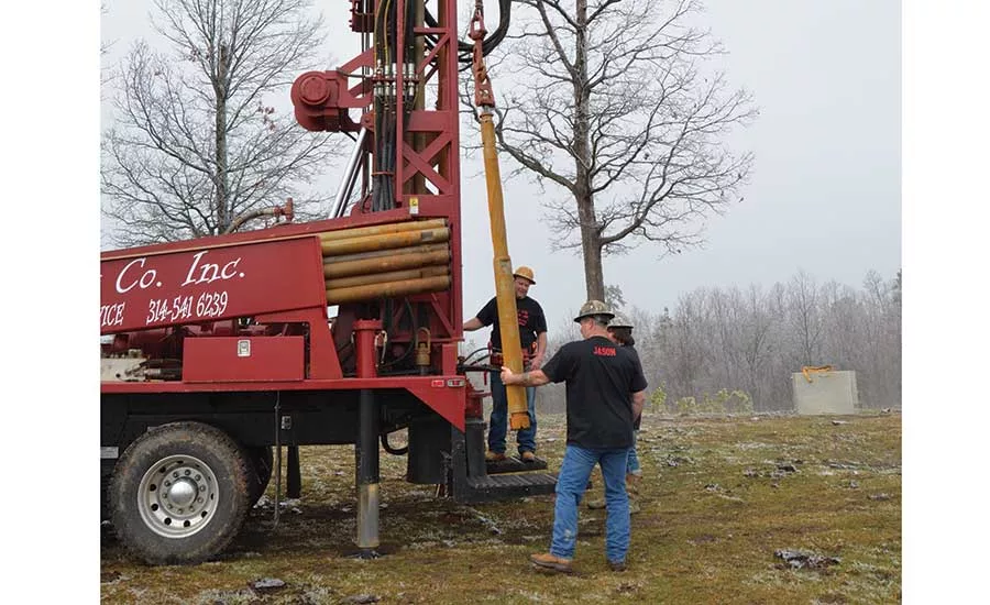 team from Marshall Eye Jr. Drilling Co. Inc.