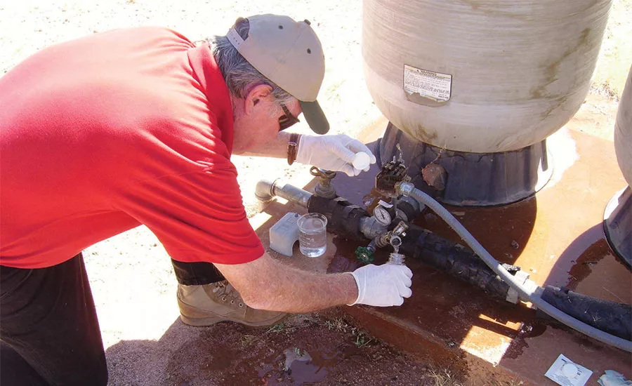 domestic water well system