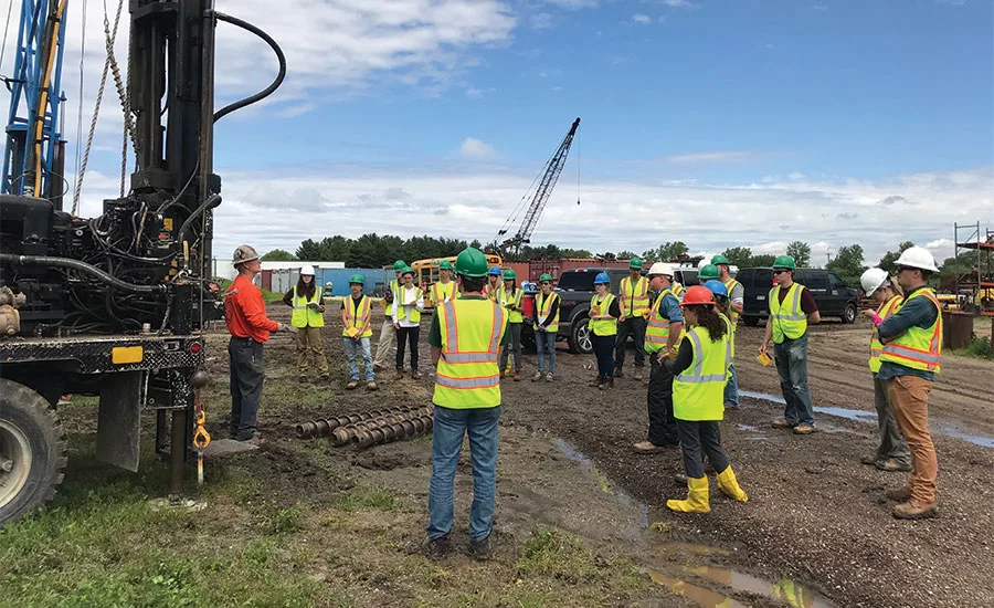 Dave Bowers instructing students