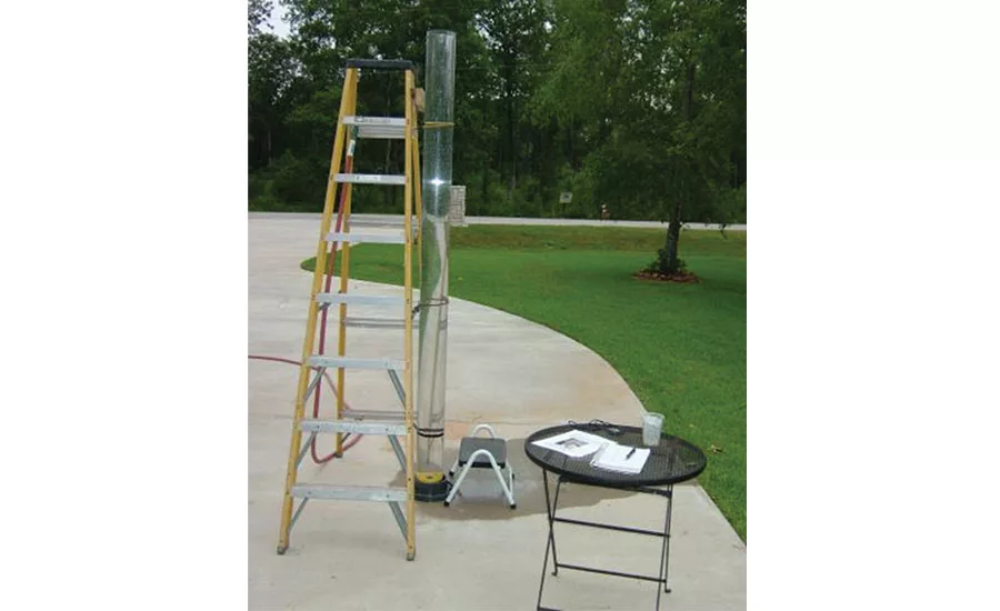 bentonite tablets' sink rate