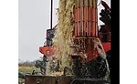 drilling rig on jobsite