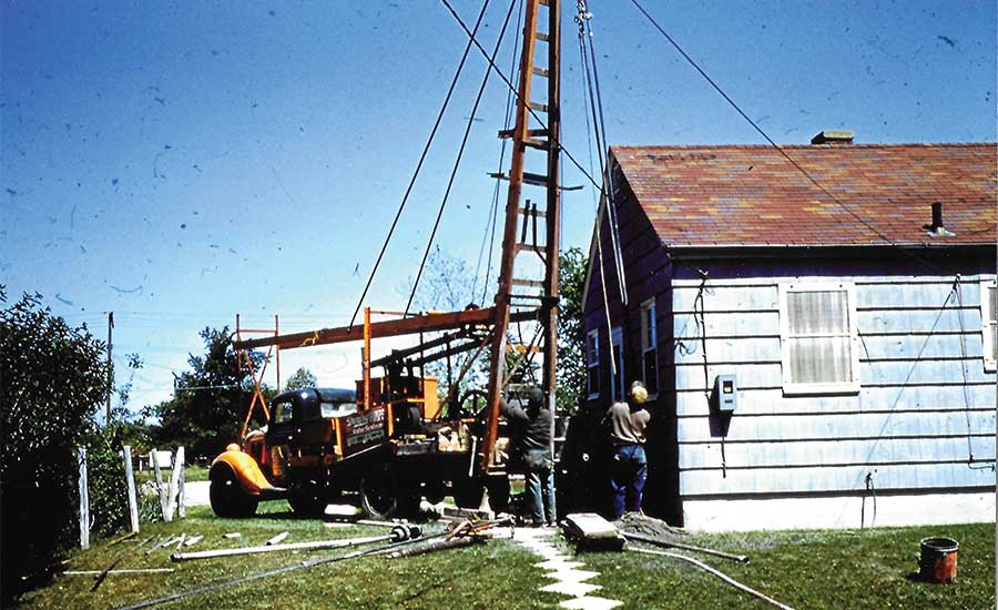 homemade drilling rig