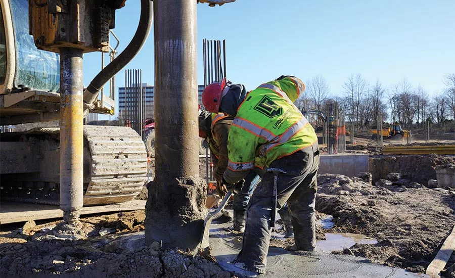 installing full displacement piles
