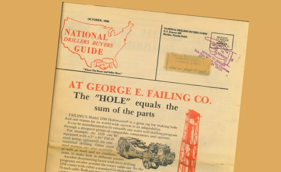 first issue of National Drillers Buyers Guide