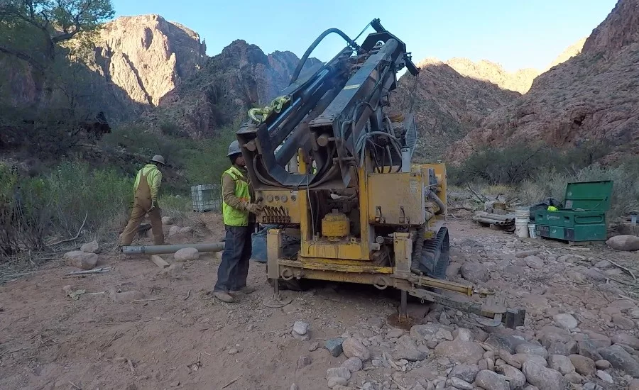 Phantom Ranch jobsite in the Grand Canyon