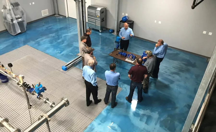 Jim Tucci demonstrating products