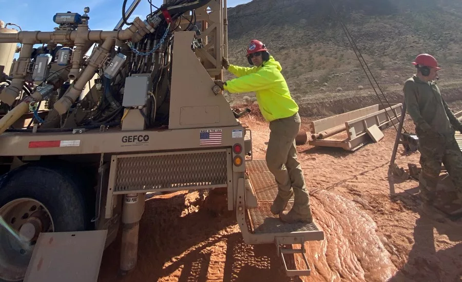U.S. Air Force's RED HORSE well drilling training program