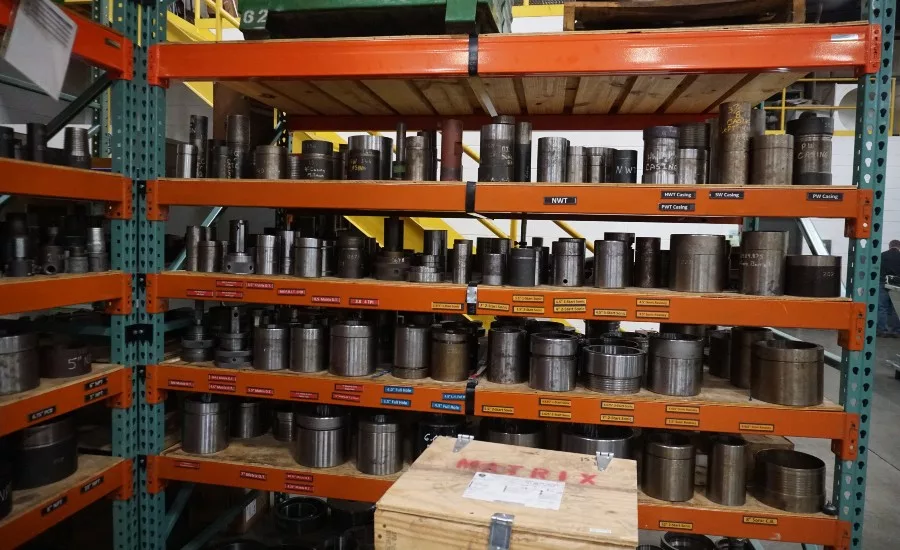 Matrix Drilling Products' library of subs, swivels and connections