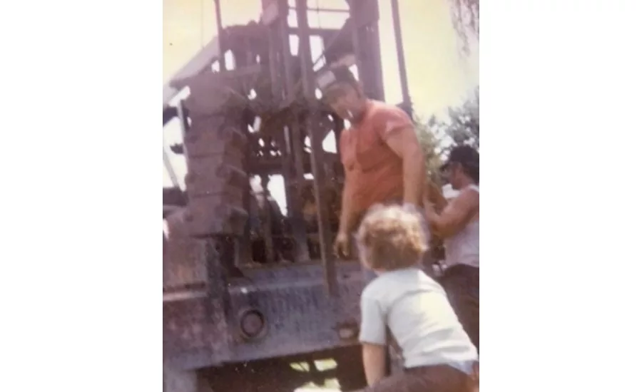 Brock Yordy and his father Chuck Yordy