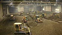 the “dirt arena” at the Apprentice and Skill Improvement Program training facility the “dirt arena” at the Apprentice and Skill Improvement Program training facility