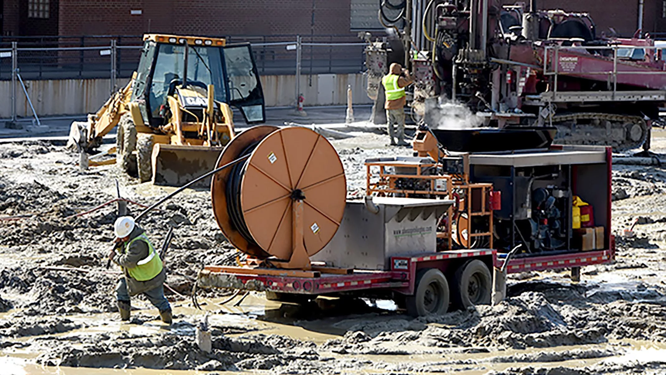 installing geothermal loops