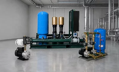 skid-packaged booster stations