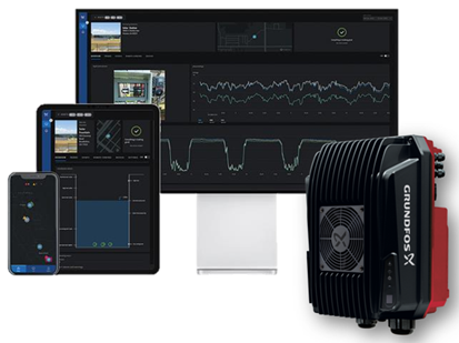 CUE 100 and Grundfos Connect Asset Monitor