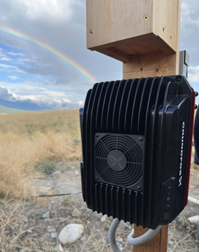 CUE 100 remote installation