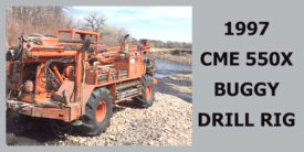 1997 CME 550X BUGGY DRILL RIG