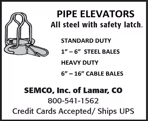 PIPE ELEVATORS ALL STEEL ELEVATORS