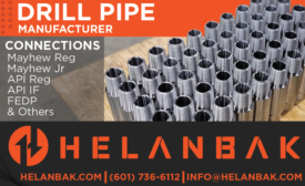 HELANBAK - DRILL PIPE MANUFACTURER CONNECTIONS MAYHEW, API, FEDP