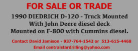1990 DIEDRICH D-120 FOR SALE OR TRADE