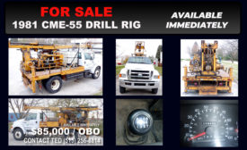 FOR SALE - 1981 CME-55 DRILL RIG
