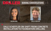 Dale Scheffler on Shift from Concrete Installation to Foundation Drilling 