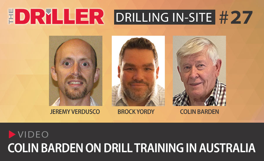 Colin Barden on Drill Training in Australia
