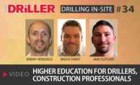 Higher Education for Drillers, Construction Professionals