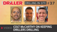 Colt McCarthy on Keeping Drillers Drilling