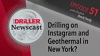 The Driller Newscast episode 51: Drilling on Instagram and Geothermal in New York The Driller Newscast episode 51: Drilling on Instagram and Geothermal in New York