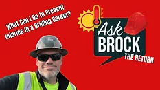 What can I do to prevent injuries in a drilling career?