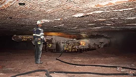 underground potash mining