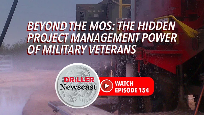 The Driller Newscast episode 154 - Beyond the MOS: The Hidden Project Management Power of Military Veterans The Driller Newscast episode 154 - Beyond the MOS: The Hidden Project Management Power of Military Veterans