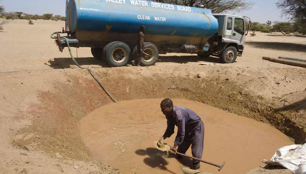The pump truck