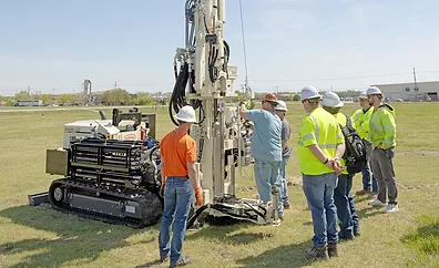 truck-mounted 3100GT drilling rig