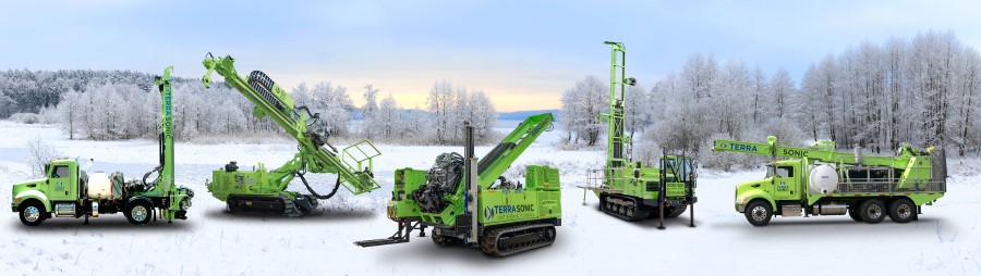 The Terra Sonic Drill Rig Family