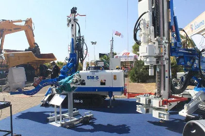 Soilmec drilled piles rig