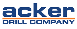 acker drill co. logo
