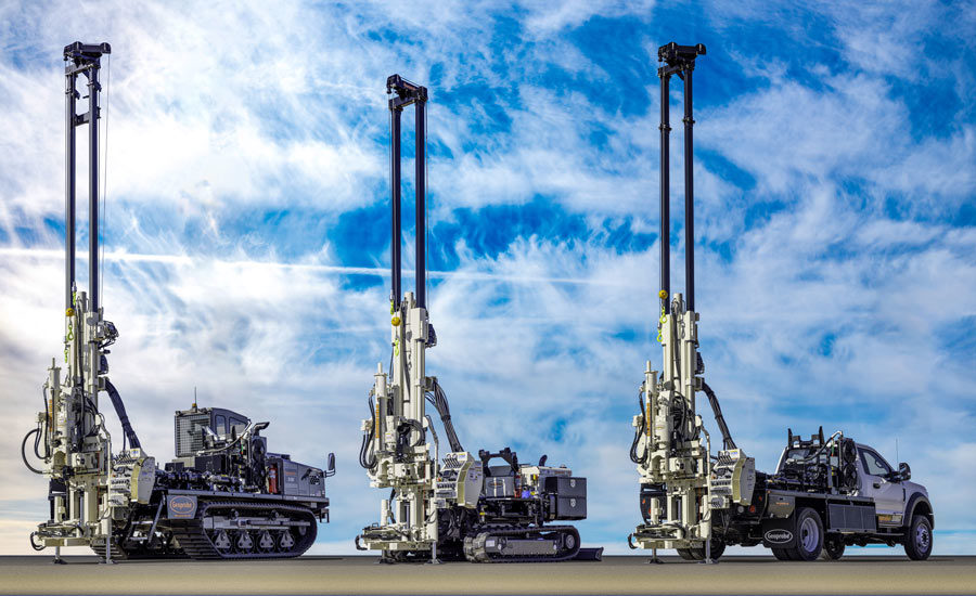 Geoprobe 31 Series geotechnical drilling rigs