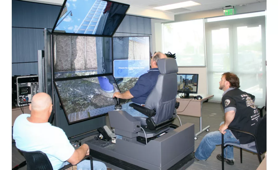 Liebherr Simulator POW