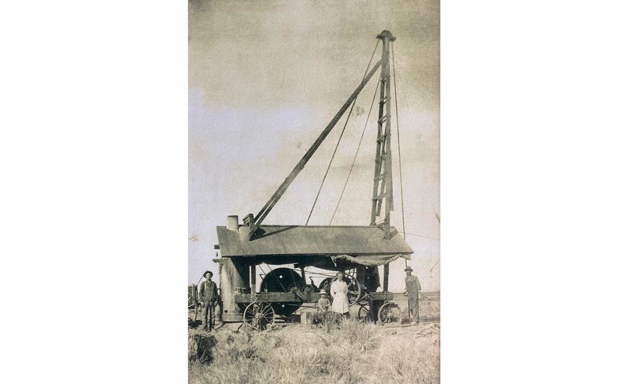 1913 water well rig