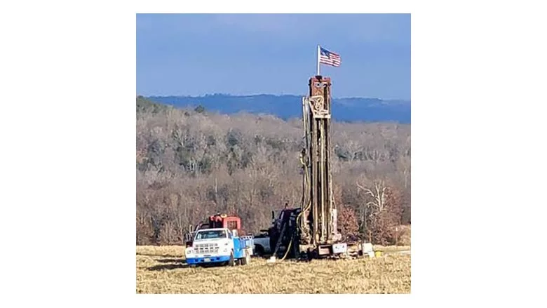 Schramm T64 drilling rig