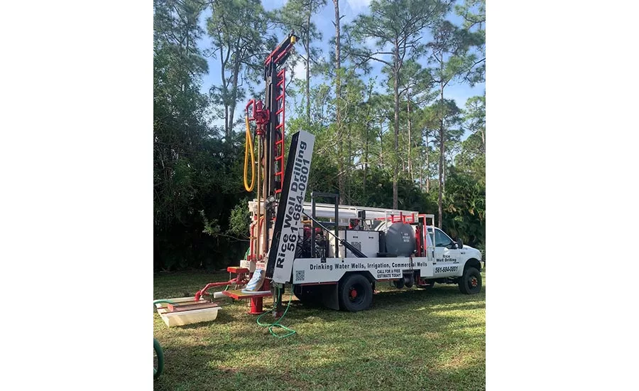 home-made drilling rig